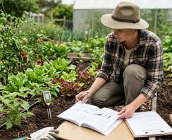 Trước khi dùng Soil pH nên kiểm tra lại hướng dẫn và điều kiện vườn